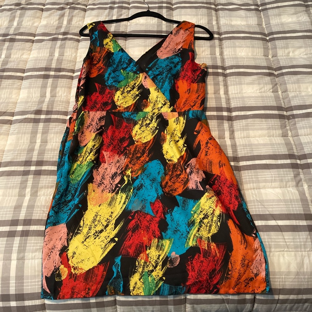 Fun multi-colored party dress